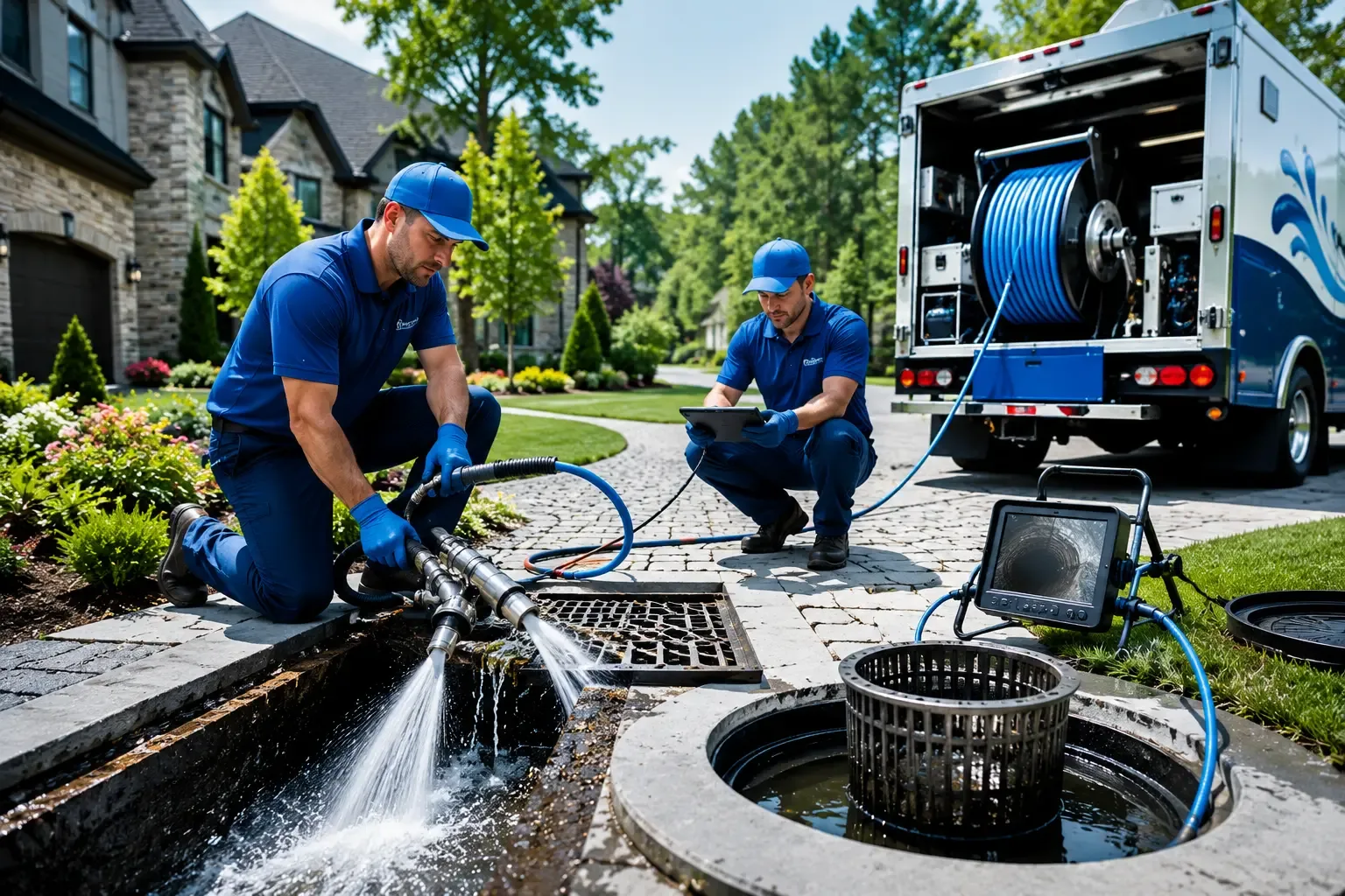 Local outdoor drain cleaning professionals in Grand Haven, MI